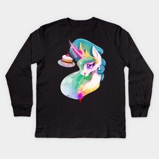 Enjoyment - Celestia Kids Long Sleeve T-Shirt